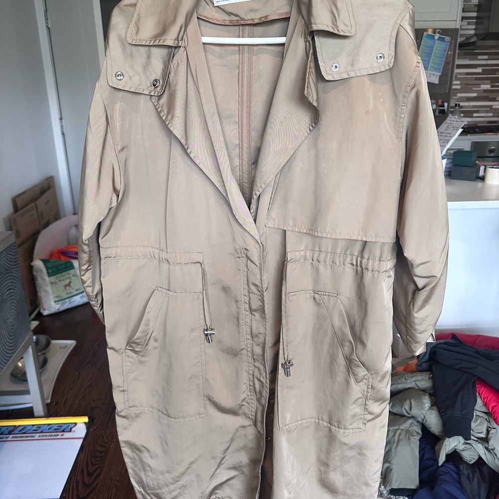 Zara Women's Tan Jacket size large